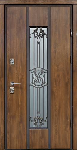 Двері вхідні Страж Proof ST Mottura Nominal з кашкованою лиштвою 0,97/0,87 х 2.05