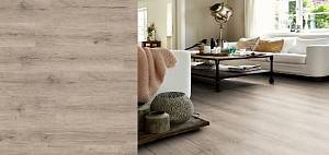 Ламинат Egger Classic EL2142 Дуб Карлин серый 4V 8/33 (1,292*0,193 (0.24935м2  )(1,9948м2/8шт)