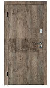 Двері вхідні Портала серія Концепт Монблан дуб шато/дуб пасадена  850*2040 ліва