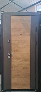 Двері вхідні Berez Standart  Mul-t-Lock Sofi ND софт смоки,спил медовый 850*2040 права