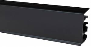 Плінтус Salag LIMA (NG72) №15 Чорний Гладкий (72*22*2500мм) матовий (24шт/уп)