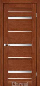 Дверь межкомнатная Darumi Darina Дуб мембау (800*2000) стекло сатин белое