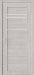 Двері  міжкімнатні FDC (QD) модель Re51 Дуб Сірий 800х2000 скло сатин