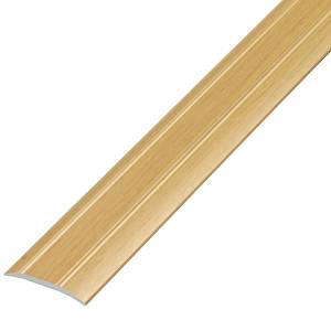 О-227-04 Порог Омис (28мм) стыковочный рифленый дуб светлый (1800мм)