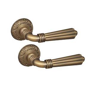 Дверная ручка Fuaro Demetra SM AB-7 матовая бронза