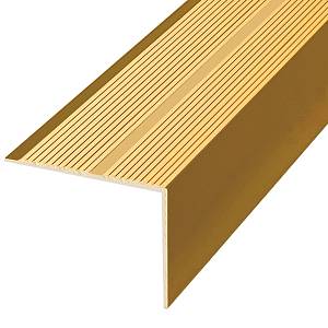 П20-03 Порог Омис (40*20мм) угловой золото (1800мм)