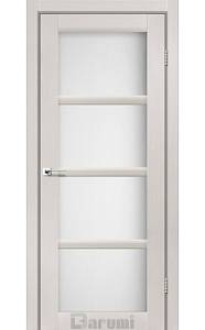 Дверь межкомнатная Darumi Avant Дуб ольс (800*2000) стекло сатин белый