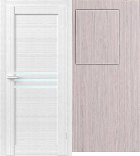 Дверь Art Door  ART 10.14 Парма  (800х2000мм.) ПВХ пленка, стекло сатин