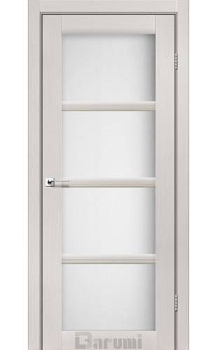 Дверь межкомнатная Darumi Avant Дуб ольс (800*2000) стекло сатин белый