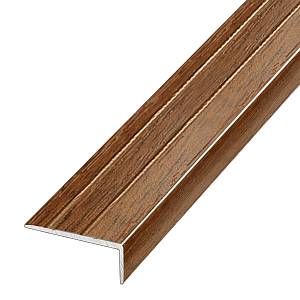 П-20-17 Порог Омис (40*20мм) для ступеней орех лесной (1800мм)