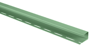 Сайдинг Kanada плюс Престиж торцевая J-планка фисташковая (3,66м.п./шт) (20шт/уп)