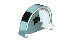 Заглушка левая желоба Profil ( 006 ) L белая Д 130 (28 шт.)