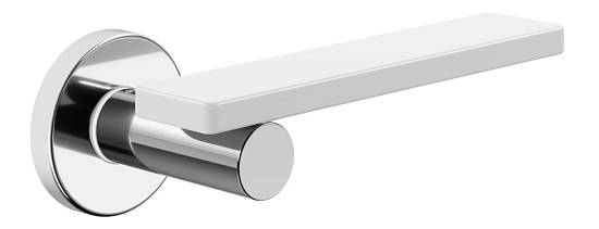 Дверна ручка DND Minima ZCBI хром/білий