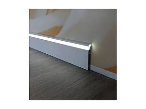 Плінтус алюмінієвий LED Best Deal Білий 4/78/2,5 м