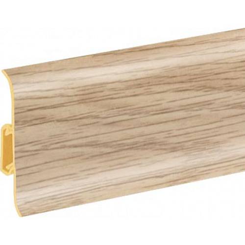 Плінтус Premium Cezar Матовий №207 Дуб Суде (59*22*2500)