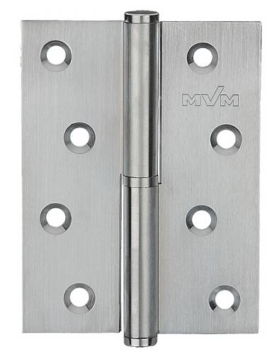 Петля MVM разъемная врезная B-100 R(100*75*2,5мм) правая MC матовый хром (латунь)(шт)(1петля в 1 уп)