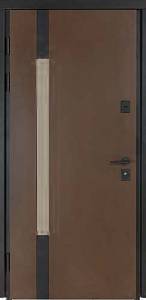 Двері Вхідні Булат Cottage мод.705/431 Metalic Wood/Вулична дуб темний 850ліва СДн