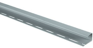 Сайдинг Альта Ангара торцевая J-планка серая (3,66м.п./шт) (20шт/уп)