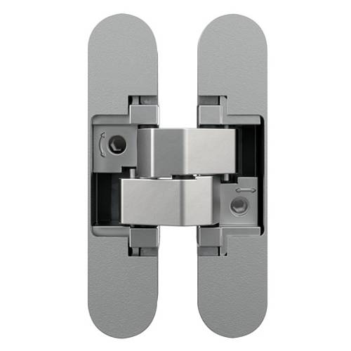 Завіси приховані Anselmi AN140 3D(110*24 мм) матовий хром