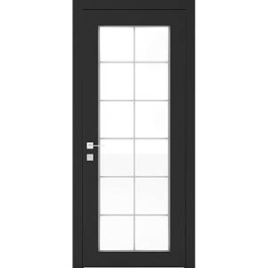 Дверь Родос Porto RAL 9004 (800*2000) окрашенная, стекло триплекс двухсторонний сатин рис.8