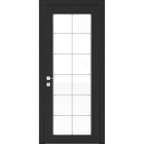 Дверь Родос Porto RAL 9004 (800*2000) окрашенная, стекло триплекс двухсторонний сатин рис.8