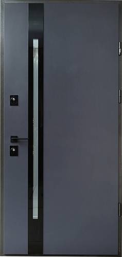 Двері вхідні Страж Proof ST Mottura Slim Z с кашированным наличником 0,97/0,87 х 2.05