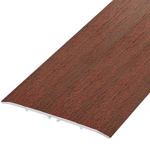 П-21-08 Порог Омис (80мм) стыковочный потай махагон (1800мм)