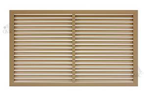 Решетка радиаторная 600х1200 бежевая