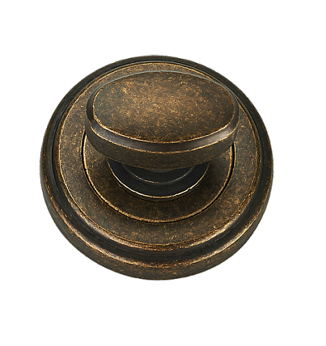 Накладка MVM на замок под WC T6 AMAB антич. матов. старая бронза (цинковый сплав)