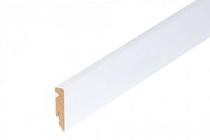 Плінтус Cezar MDF білий (80*14,5*2200)