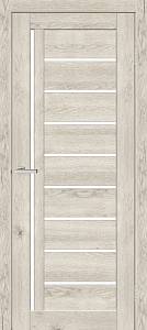 Дверь Doors Smart С067 дуб светлый (800*2000) экошпон, стекло сатин  (Ск)