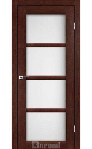 Дверь межкомнатная Darumi Avant Венге панга (800*2000) стекло сатин белый