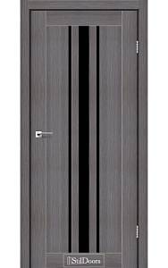 Дверне полотно ARIZONA StilDoors Дрим вуд (800*2000) ПВХ, скло черное