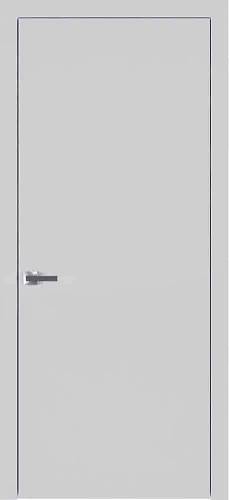 Дверне полотно SIMPLI- LOFT 01 ПВХ Светло Серый супермат 800*2000 глухое