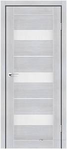 Дверне полотно MEXICO StilDoors Кремовое дерево (800*2000) ПВХ, стекло сатин  (СК)