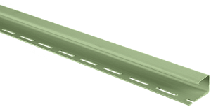 Сайдинг Альта Ангара торцевая J-планка салатовая (3,66м.п./шт) (20шт/уп)