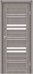 Дверне полотно SLOVENIA StilDoors Трюфель (800*2000) ПВХ, стекло сатин (СК)