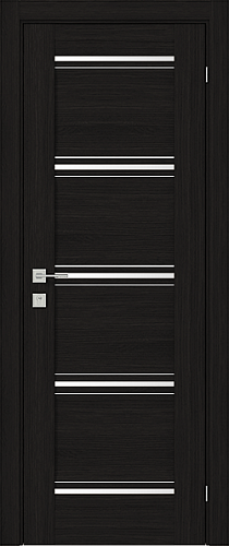 Дверь Rodos  Angela  полустекло (0,80х2) венге шоколадный