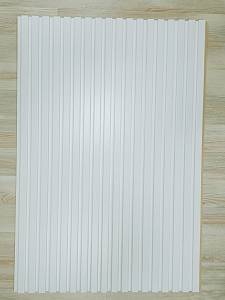 Панель МДФ Суперпрофиль Белый матовый реечная  (117*2800*12мм)(10шт/уп)