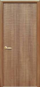 Дверне полотно Новий стиль Сахара ясень (900*2000) ПВХ De Luxe глухая