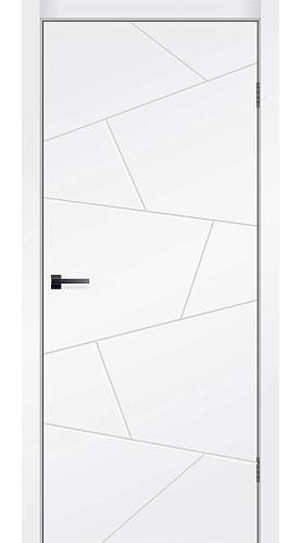 Дверне полотно Paulina/Atlant Korfad Ex.(800*2000) бiла емаль ВЗІРЕЦЬ