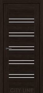 TERENZA City Line Express (400 х 2000, Артвуд  Шоколад, Сатин білий)