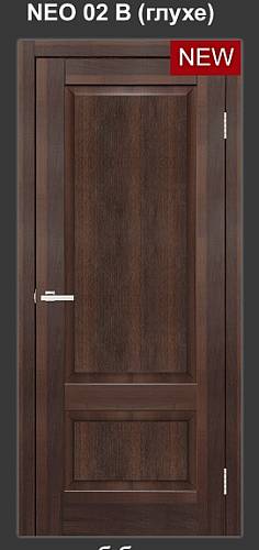 Дверь  Doors Neo N02 дуб бордо (800*2000) ПВХ, глухое