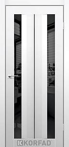 Двери Korfad Aliano AL-01 Super Pet аляска 800*2000 зеркало черное двухстороннее