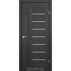 Двери Korfad Aliano AL-03 Super Pet серая 800*2000 сатин белый