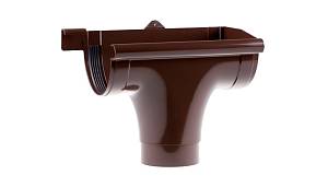Ливнеприемник правый Profil ( 007 P ) коричневый (16 шт.) Д 130