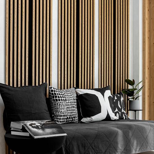 Панель Акустична Рейка Марбет Вудлайн (2700*300*17мм) Дуб Світлий (0,81шт)