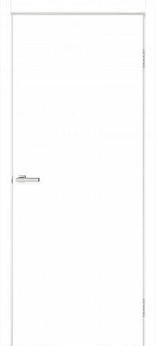 Полотно двері. Cortex ТМ ОМіС 900мм глухе (гладке, МДФ 3мм) 40мм (білий silk matt, край 0,5мм)