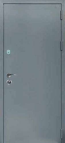 Двери Входные Магда тип 9.2 модель метал Ral 7024/MG 100 Белое дерево винорит 860, 960 (улица)