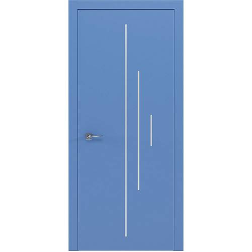 Дверь Родос Prima 3V1 RAL 5014 (800*2000) окрашенная, глухая